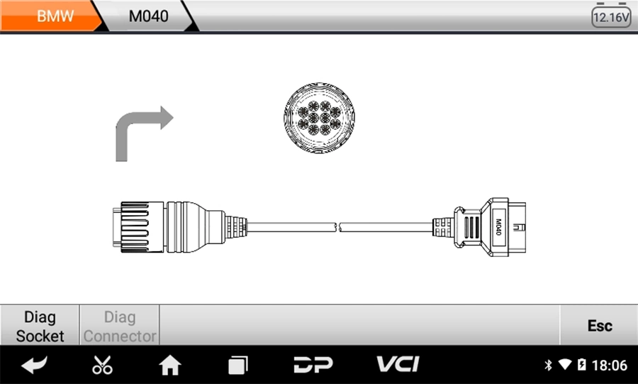 Obdstar Iscan Motorcycle Diagnostic Tool for BMW